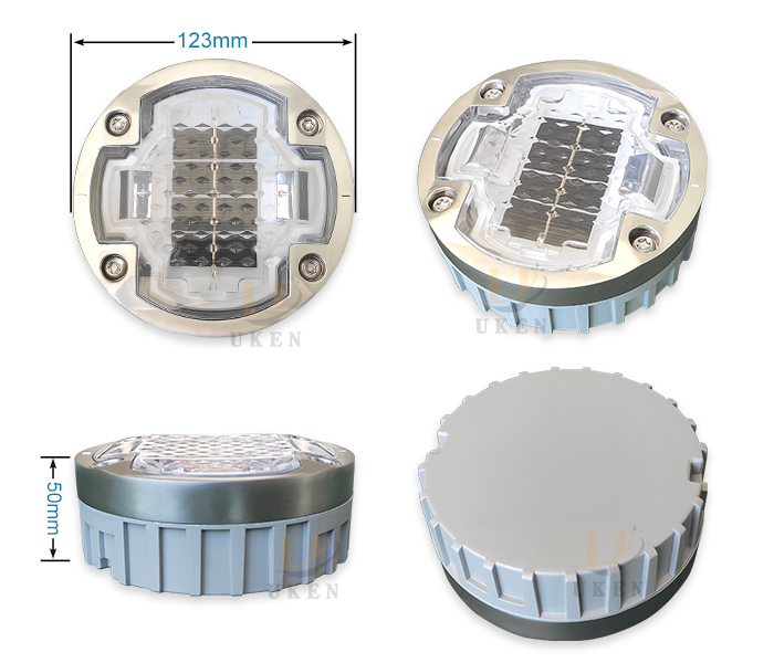 Size of G105 Solar Road Stud