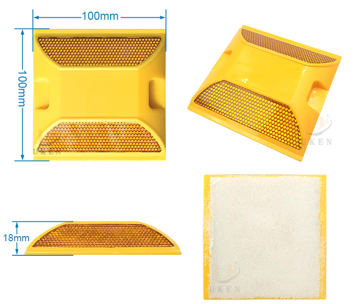 r001 reflective road stud