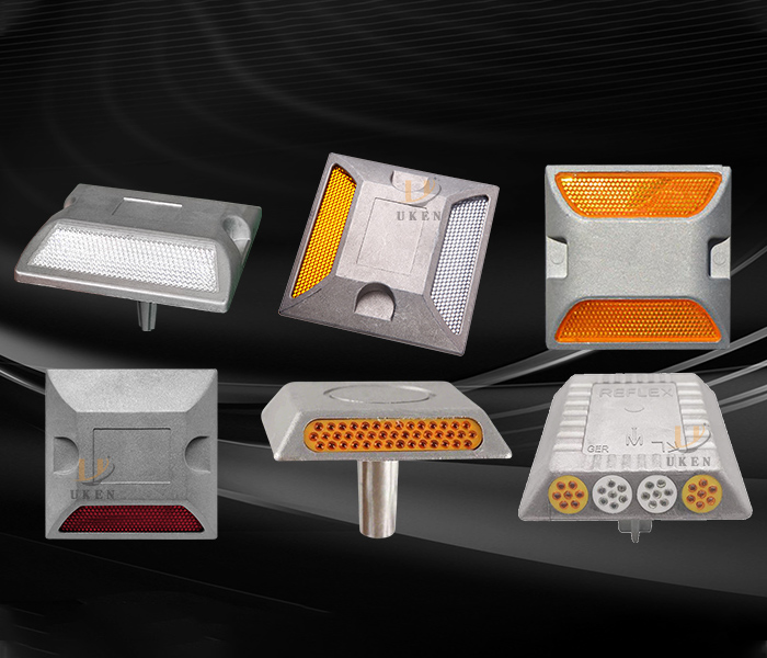 UK-B001 Glass Bead Road Stud