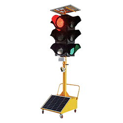 Solar Mobile Traffic Light