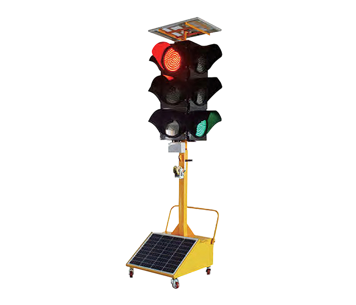 Solar Mobile Traffic Light