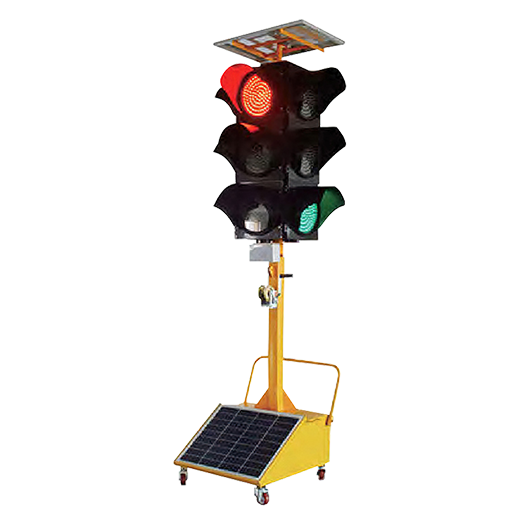 Solar Mobile Traffic Light