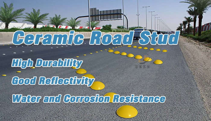 UK-C001 Ceramic Road Stud