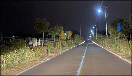 solar led road studs