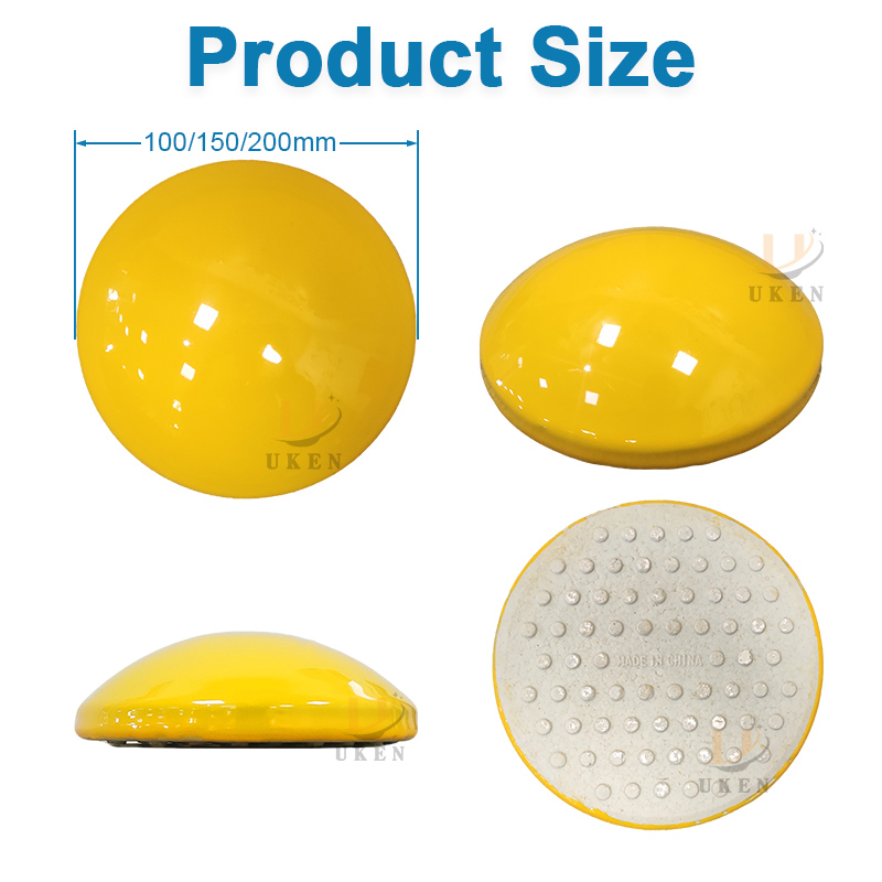 Size of Ceramic Road Stud