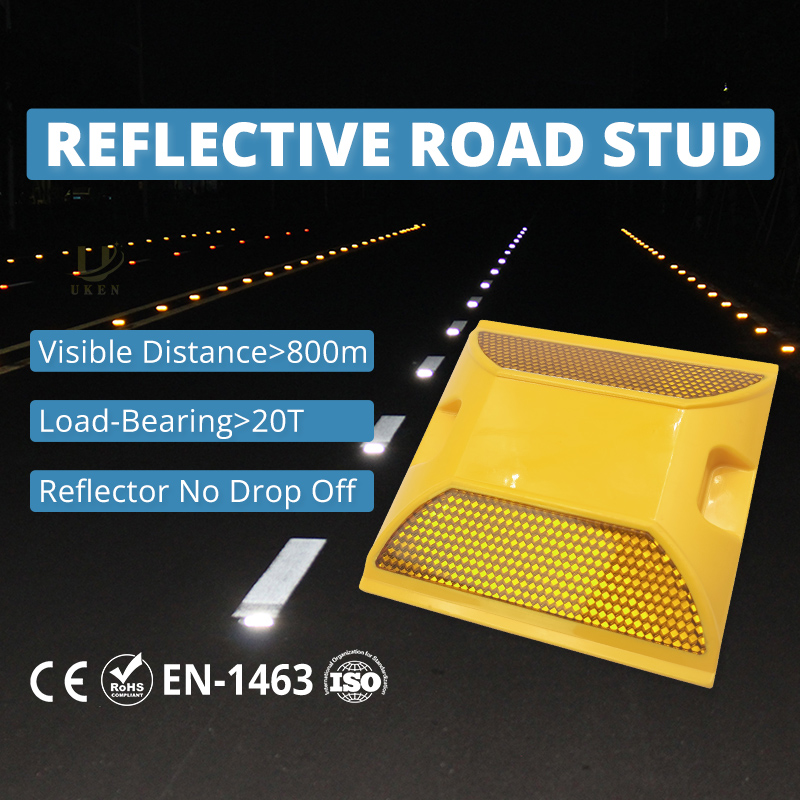 reflective road stud